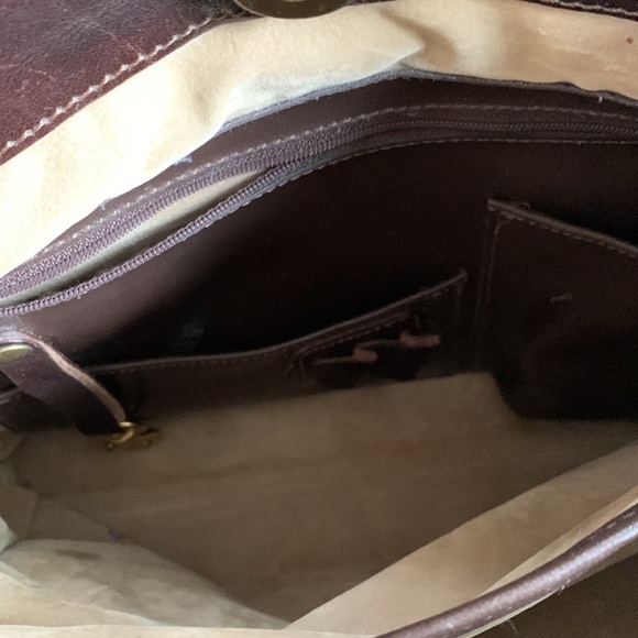 Copy - BRAHMIN leather and woven  purse - Picture 10 of 11